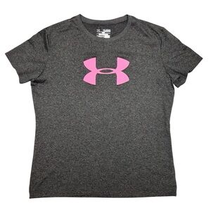 Under Armour Gray TShirt Girl Youth XL
